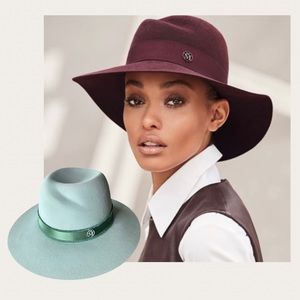 NEW Maison Michel Paris Virginie Waterproof Fedora